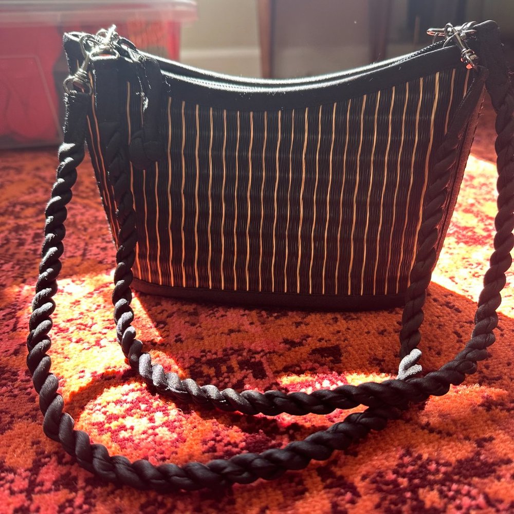 Handmade woven purse Small "Kim Ang" (by Ethical Women-ran Cambodian Org)